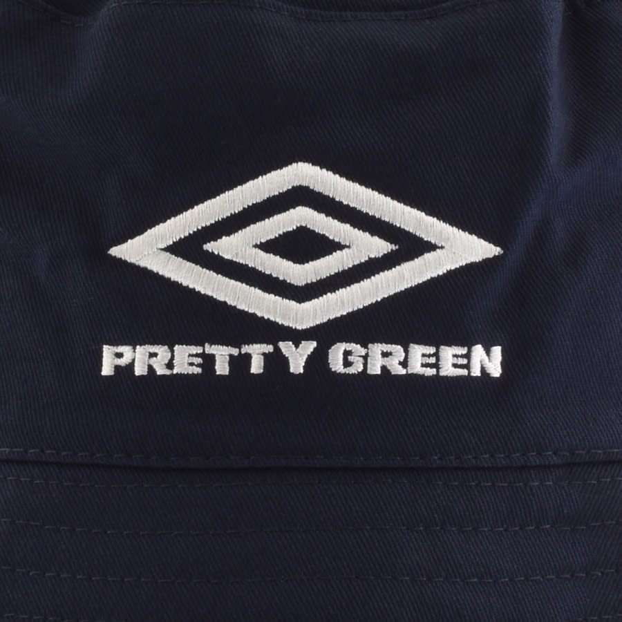 Alternative Image for ProductPretty Green X Umbro Bucket Hat Navy3